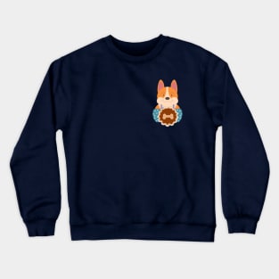 Pumpkin Pie Corgi Crewneck Sweatshirt